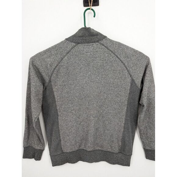 Roots Canada Men's Gray Full Zip Fleece Sweatshirt Style Jacket, Large, GREAT!! - Picture 8 of 9
